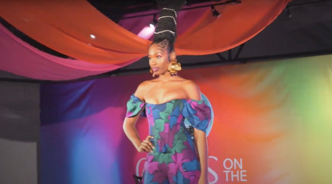 Collection Plate at the CURLS On The Runway Event