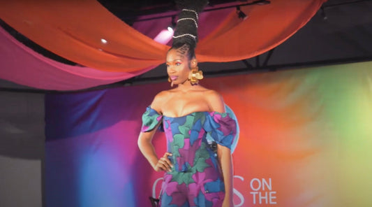 Collection Plate at the CURLS On The Runway Event